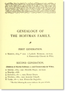 Genealogy Hofman