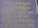 Henricus Martinus van Haaren en Everdina Bosman en hun zoon Henri v H