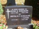 Peter Kohlmann en Bertha Kohlmann-te Poel